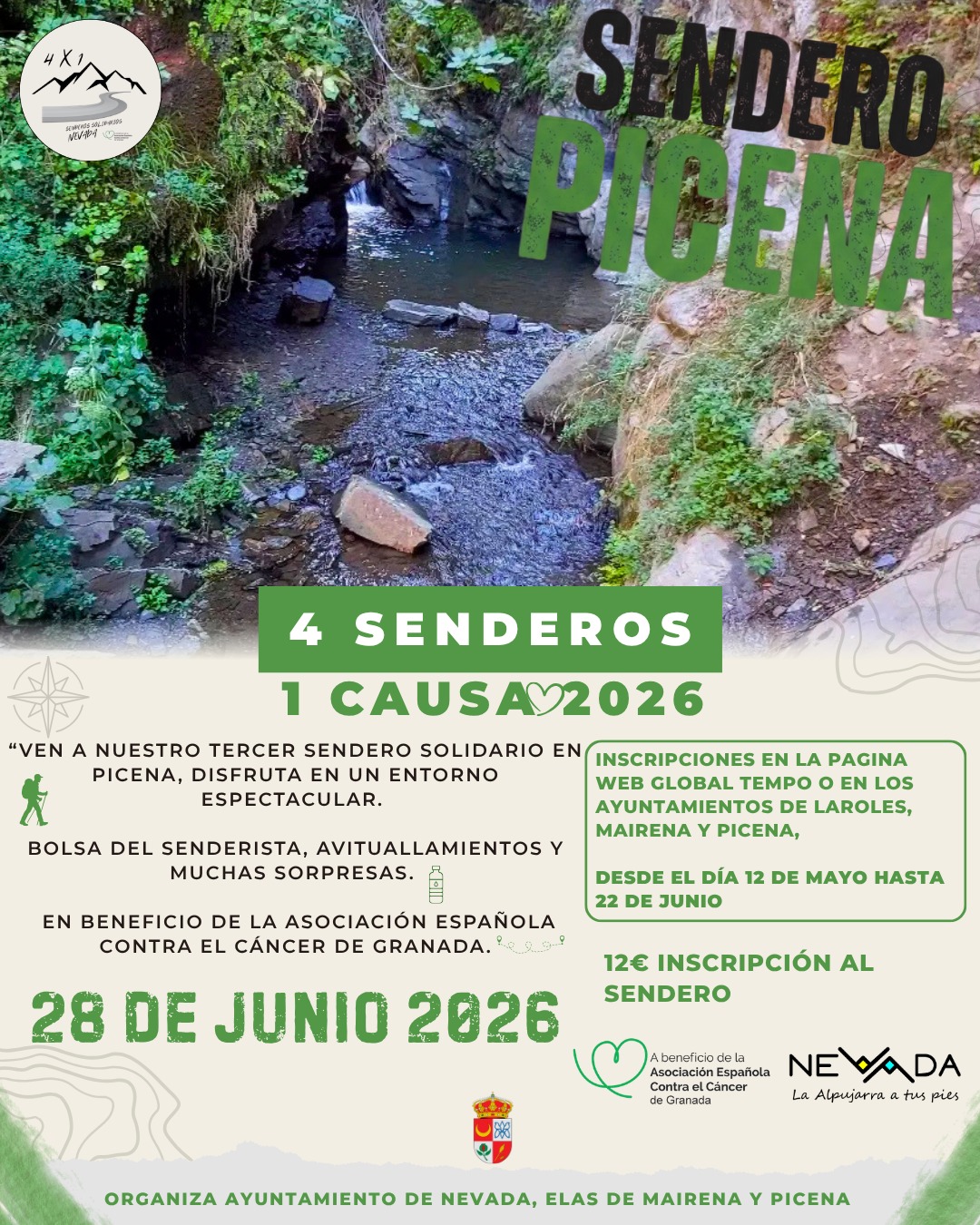 4 SENDEROS Y 1 CAUSA - JORNADA 3. SENDERO SOLIDARIO PICENA